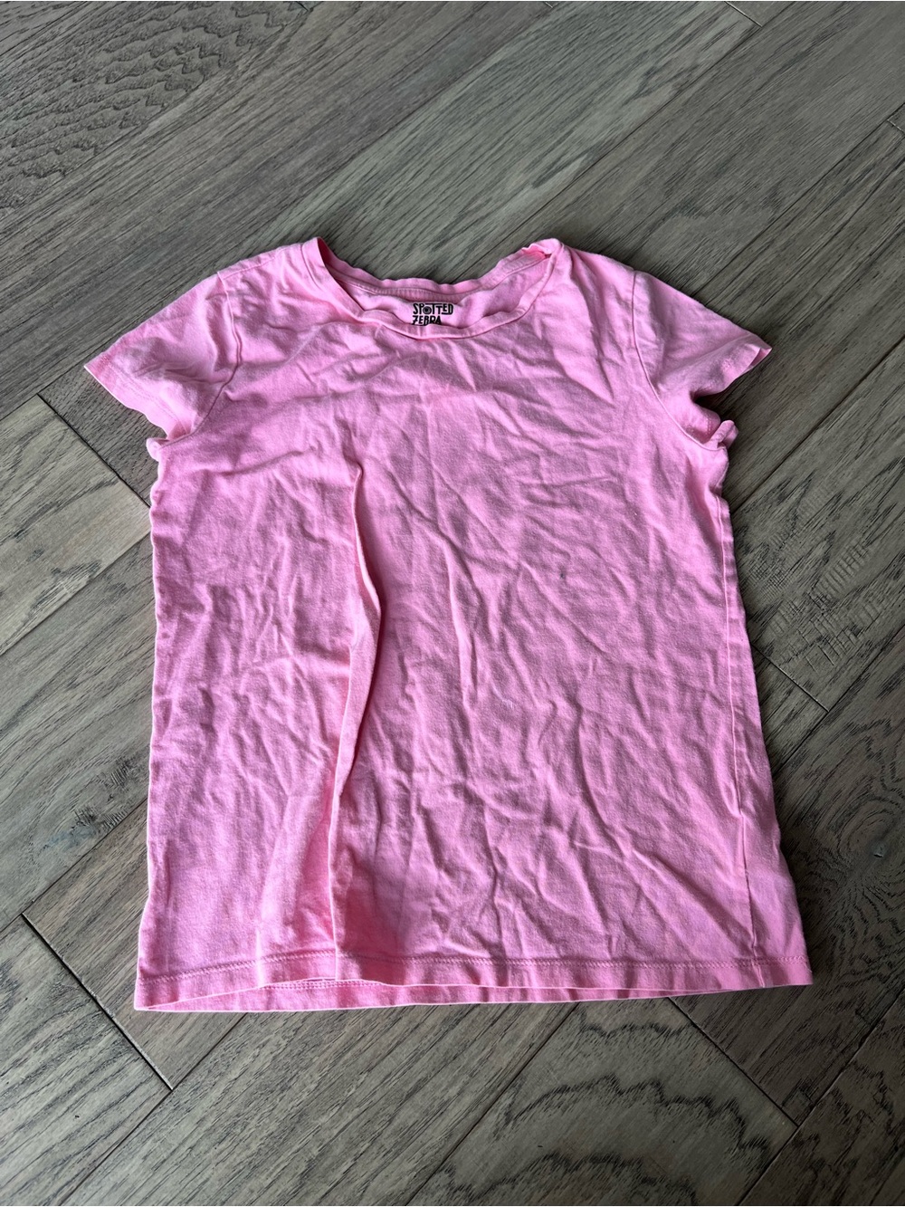 Girls' Pink Short Sleeve Tee L 10
